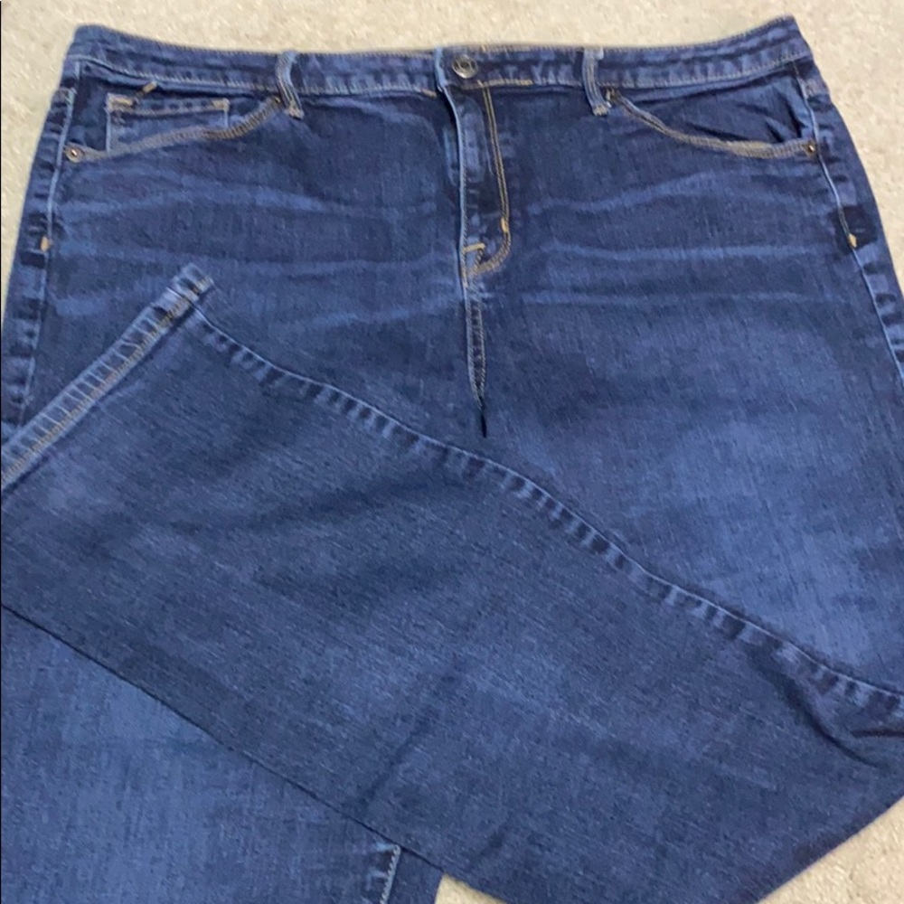 Mossimo bootcut mid-rise curvy jeans